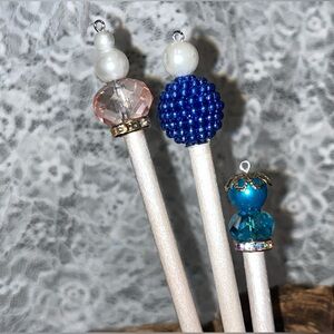 Beaded hair Chopsticks!!!!